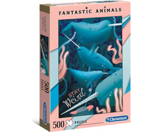 Clementoni, Fantastic Animals, Loves Creative Games, Puzzle, Unisex, 6+ years Пазлы