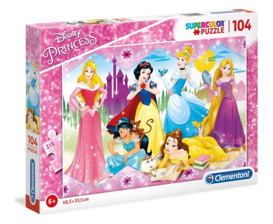 Clementoni, Disney Princess, Puzzle, For Girls, 6+ years, 104 pcs Пазлы
