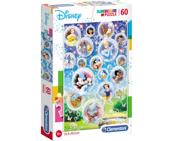 Clementoni, Disney Classic, Puzzle, Unisex, 60 pcs Пазлы