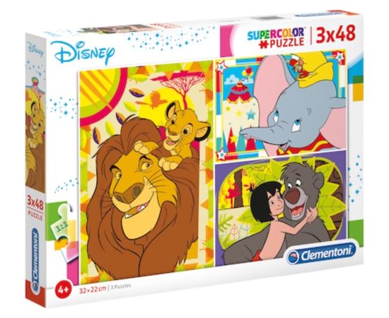 Clementoni, Disney Animals, Puzzle, Unisex, 4+ years, 104 pcs Пазлы