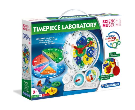 Clementoni, Clock How Is Work, Construction Set, 61763, Unisex, 8+ years Конструкторы