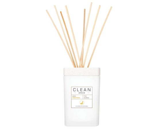 Clean, Space Fresh Linens, Stick, Aroma Reed Diffuser, 177 ml Telpu aromāti