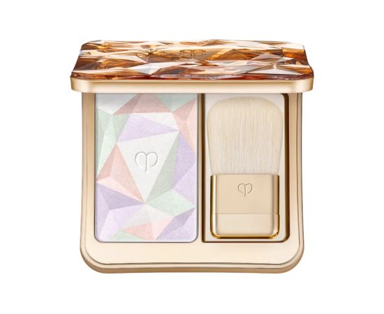Cle de Peau Beaute, The Luminizing Face Enhancer, Illuminating, Blush Highlighter Compact, 17, Celestial, 1 Shade, 10 g Dekoratīvā kosmētika