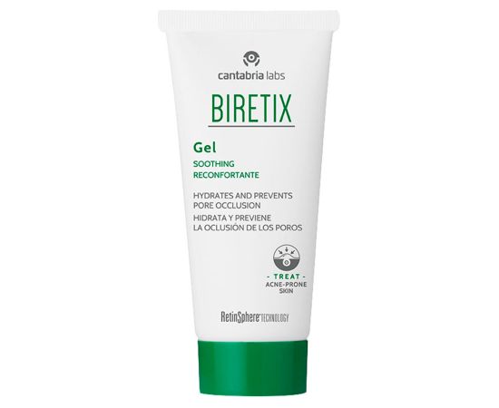 Cantabria Labs, Biretix, Soothing, Gel, For Face, 50 ml Sejas kopšana