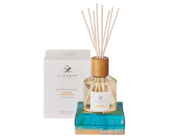 Acca Kappa, Hyacinth, Reed diffuser, Hyacinth & Honeysuckle, Aroma Reed Diffuser, 250 ml Telpu aromāti