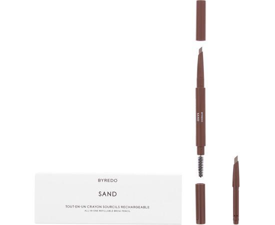 Byredo, All-In-One, Waterproof, Pencil, Eyebrow Cream Pencil & Brush 2-In-1, 01, Sand, 0.5 g Dekoratīvā kosmētika