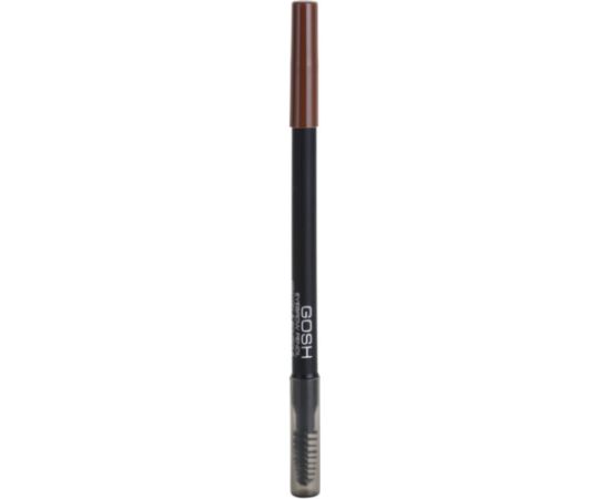 Gosh, Gosh, Eyebrow Cream Pencil & Brush 2-In-1, 01, Brown, 1.2 g Dekoratīvā kosmētika