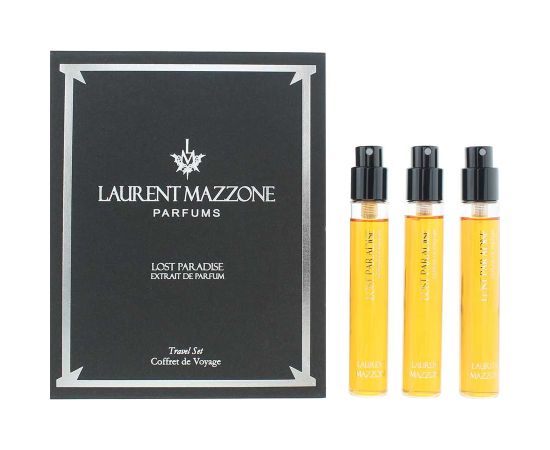 Set Trio, Laurent Mazzone, Lost Paradise, Extrait De Parfum, Unisex, 3 pcs, 15 ml Smaržas - NESAKĀRTOTS