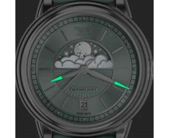 AVIATOR Douglas Moonflight V.1.33.0.261.5 Rokas pulksteņi 
