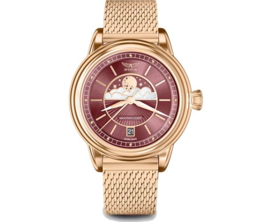 AVIATOR Douglas Moonflight V.1.33.2.265.5 Rokas pulksteņi 