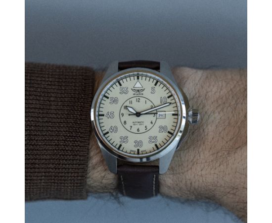 AVIATOR Airacobra 43 HERITAGE V.3.39.0.342.0 Rokas pulksteņi 