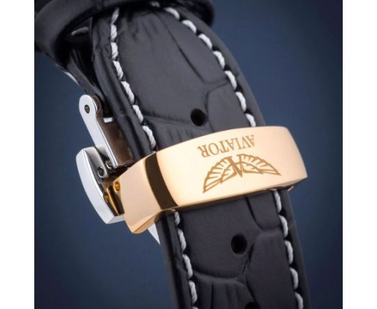 Aviator DOUGLAS DAY-DATE MECA-41 V.3.36.2.285.4 Rokas pulksteņi 