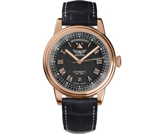AVIATOR Douglas Day-Date V.3.35.2.275.4 Rokas pulksteņi 