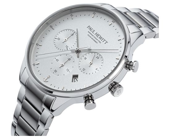 Paul Hewitt Solar Chrono Silver White PH-W-0302 Наручные часы