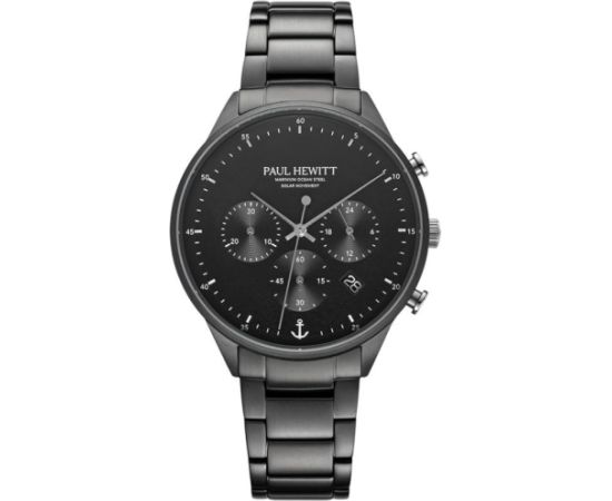 Paul Hewitt Solar Chrono Gun Metal Black PH-W-0297 Наручные часы
