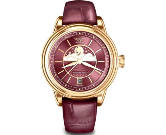 AVIATOR Douglas Moonflight V.1.33.2.265.4 Rokas pulksteņi 