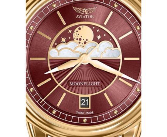 AVIATOR Douglas Moonflight V.1.33.2.265.4 Rokas pulksteņi 