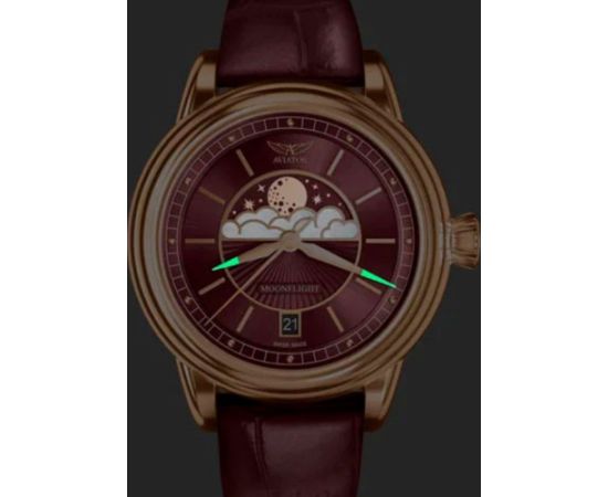 AVIATOR Douglas Moonflight V.1.33.2.265.4 Rokas pulksteņi 