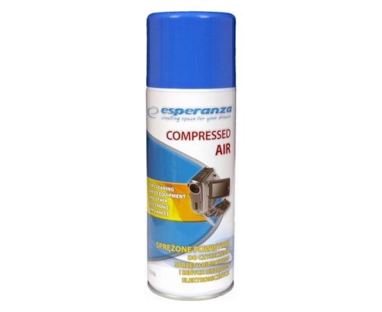 Esperanza ES103 compressed air duster 400 ml Tīrīšanas un Ķīmiskie līdzekļi