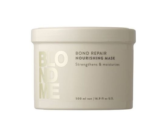 Schwarzkopf BlondMe Bond Repair Nourishing Mask - 500ml Matu kopšana