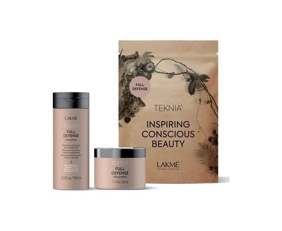 LakmÉ Teknia Full Defense Travel Pack - Sada pro posílení vlasů 0ml Matu kopšana