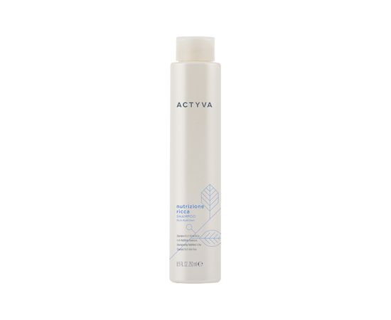 Kemon Actyva Nutrizione Ricca Rich Nutrition Shampoo - Vyživující šampon pro hrubé vlasy 250ml Matu kopšana