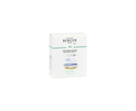 Maison Berger Paris Ocean Breeze Car Diffuser Recharge/Refill 2 pcs Telpu aromāti