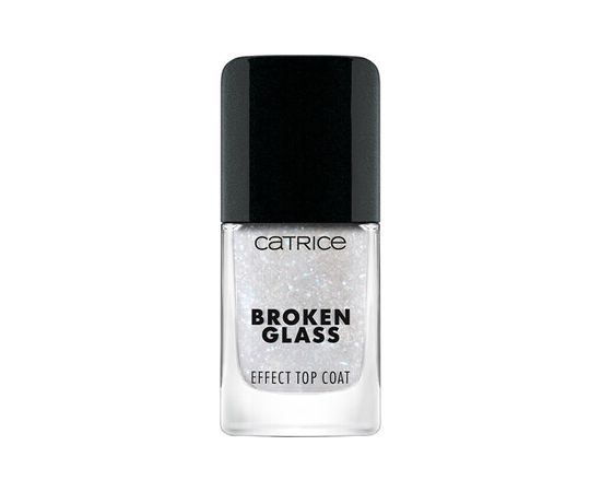 Catrice Broken Glass 050 Sparkling Reflection Effect Top Coat - Krycí lak na nehty 10,5 ml 0.0ml Духи и косметика