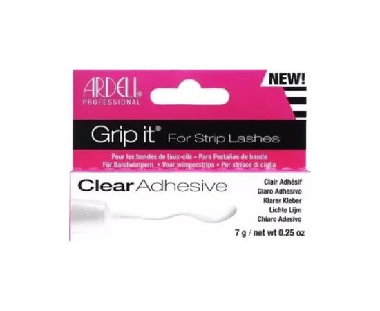 Ardell Grip It For Strip Lashes Clear Adhesive - Lepidlo na řasy 7 g 0ml Dekoratīvā kosmētika