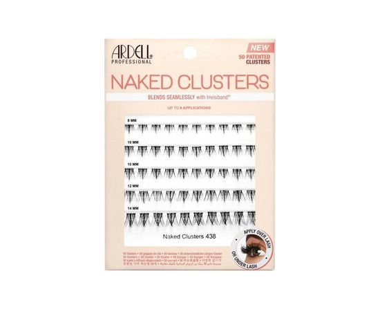 Ardell Naked Clusters 438 - Umělé řasy 0ml Dekoratīvā kosmētika