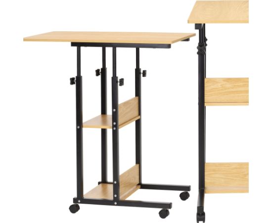 Springos Мобильный стол 73–85 x 40 x 80 см HF0060 Новости, мебель, дом