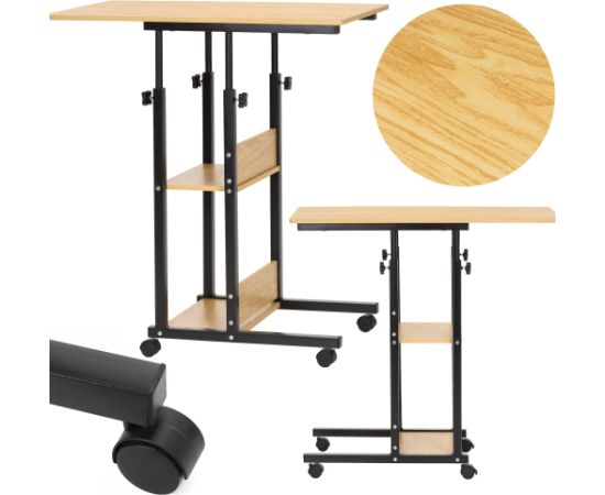 Springos Мобильный стол 73–85 x 40 x 80 см HF0060 Новости, мебель, дом