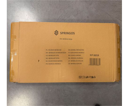 Springos Мобильный стол 73–85 x 40 x 80 см HF0059 Новости, мебель, дом