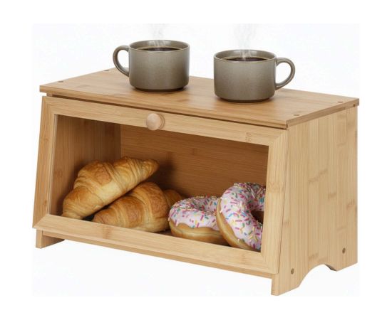 Springos Хлебница, контейнер для хранения хлеба, хлебный шкаф, бамбук Мебель для прихожей