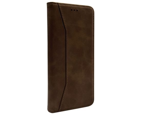 Evelatus Samsung  Galaxy A37 Book case Brown Neoriģinālie Maciņi
