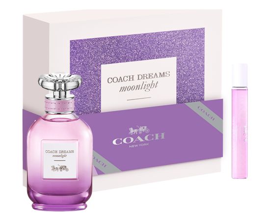 Set Coach: Dreams Moonlight, Eau De Parfum, For Women, 60 ml + Dreams Moonlight, Eau De Parfum, For Women, 7.5 ml Dāvanu komplekti