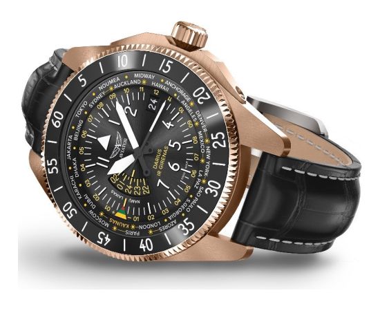 Aviator GMT Darius ir Girėnas. Skrydis per Atlantą V.1.37.2.292.5.4 Rokas pulksteņi 