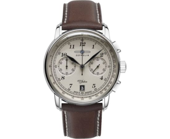 Zeppelin 100 Jahre 7674-6 Chronograph Rokas pulksteņi 