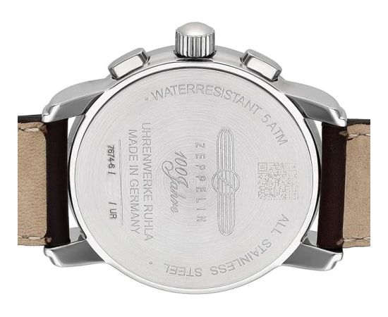 Zeppelin 100 Jahre 7674-6 Chronograph Rokas pulksteņi 