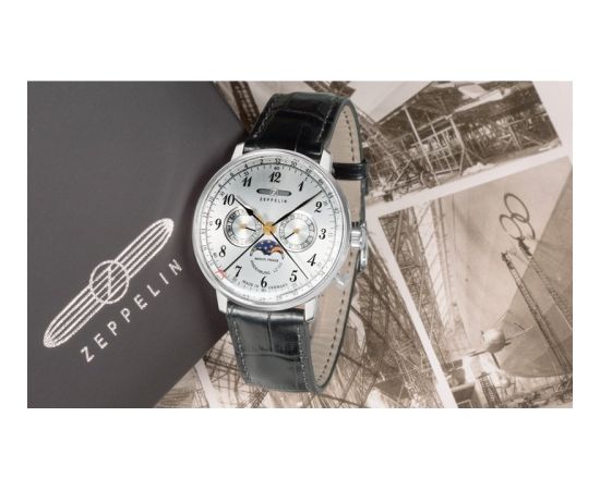 Zeppelin LZ 129 Hindenburg Mondphase 7036-1 Наручные часы
