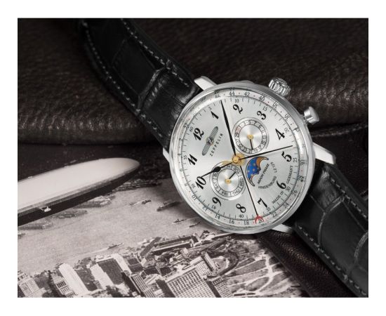 Zeppelin LZ 129 Hindenburg Mondphase 7036-1 Наручные часы