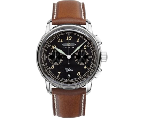 Zeppelin 100 Jahre 7674-3 Chronograph Rokas pulksteņi 