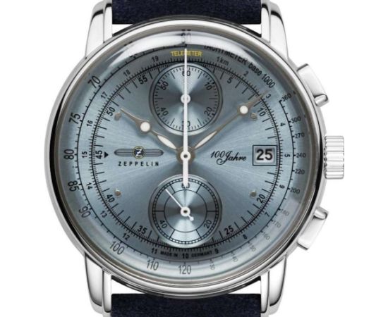 Zeppelin 100 Jahre 8670-4 Chronograph Rokas pulksteņi 