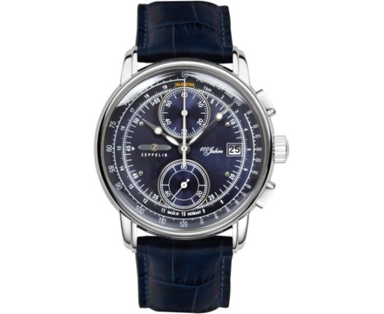 Zeppelin 100 Jahre 8670-3 Chronograph Rokas pulksteņi 