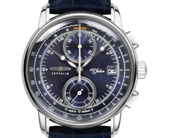 Zeppelin 100 Jahre 8670-3 Chronograph Rokas pulksteņi 