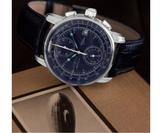 Zeppelin 100 Jahre 8670-3 Chronograph Rokas pulksteņi 