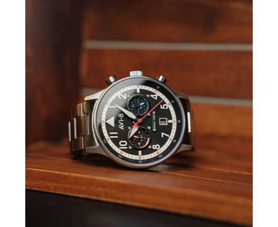 AVI-8 Hawker Hurricane Dual-Time AV-4088-11 Наручные часы