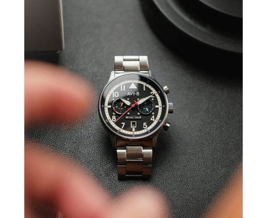 AVI-8 Hawker Hurricane Dual-Time AV-4088-11 Наручные часы