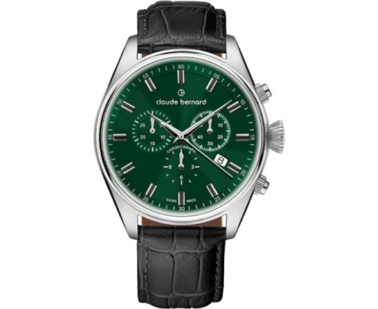 Claude Bernard Proud Heritage Chronograph 10254 3C VIN Rokas pulksteņi 