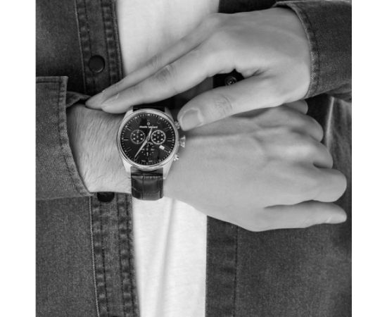 Claude Bernard Proud Heritage Chronograph 10254 3C NIN Rokas pulksteņi 